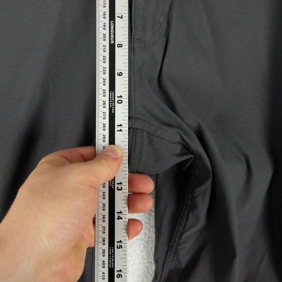 Eddie Bauer Travex Pants Mens 36X32 Gray Hiking Outdoor Lightweight Nylon - Picture 7 of 10